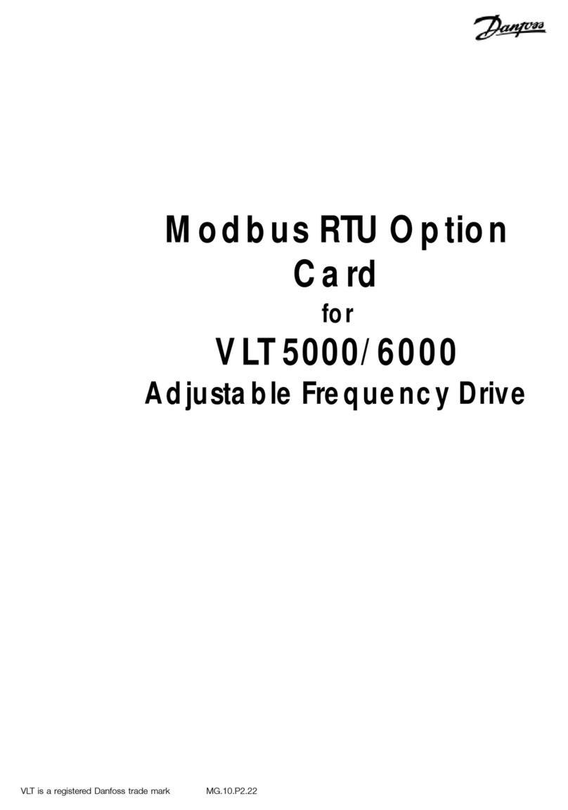Danfoss Modbus RTU manual