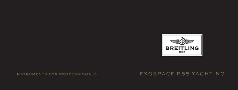 Breitling EXOSPACE B55 YACHTING User manual