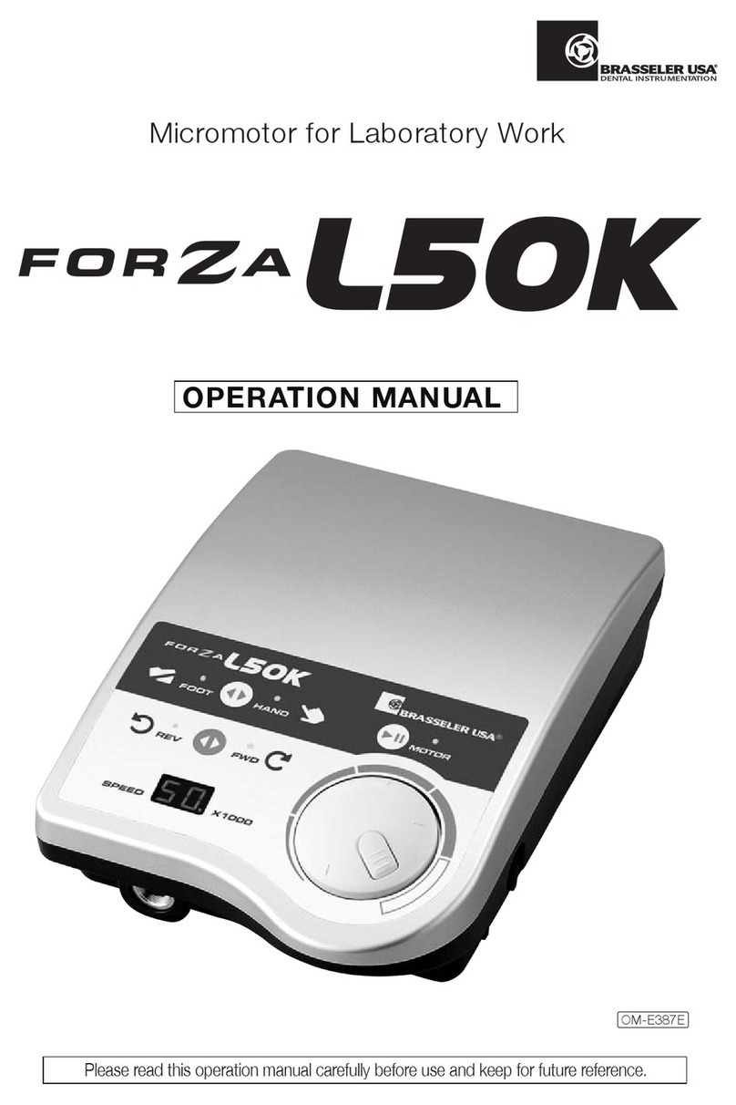 BRASSELER USA Forza L50K Operation manual BRASSELER USA Forza L50K Operation manual