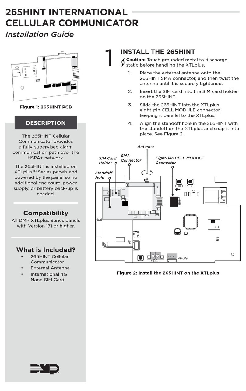DMP Electronics 265HINT User manual