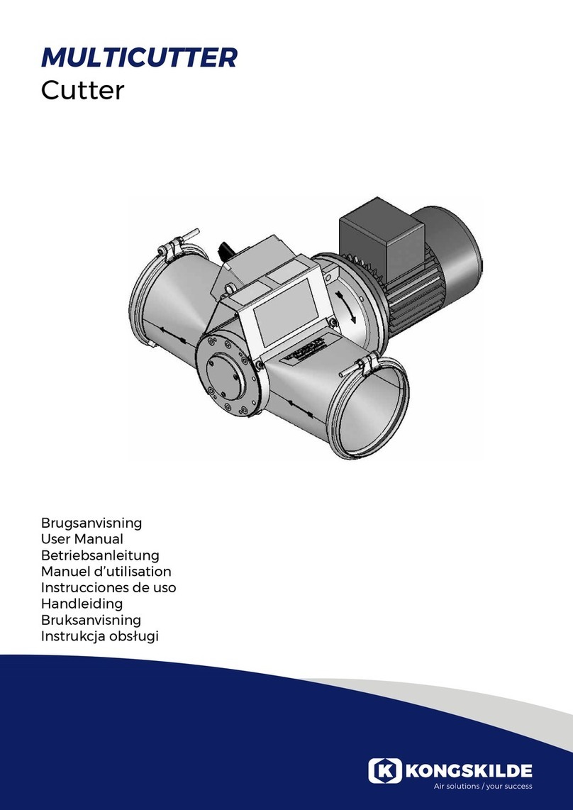 Kongskilde MULTICUTTER User manual