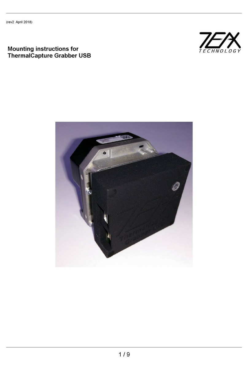 TeAx Technology ThermalCapture Grabber USB Series Mounting instructions TeAx Technology ThermalCapture Grabber USB Series Mounting instructions