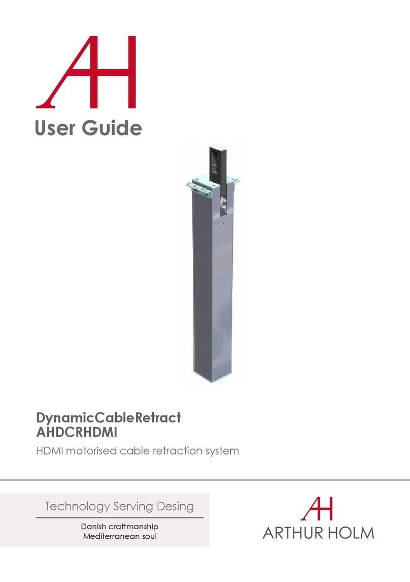ARTHUR HOLM DynamicCableRetract AHDCRHDMI user guide