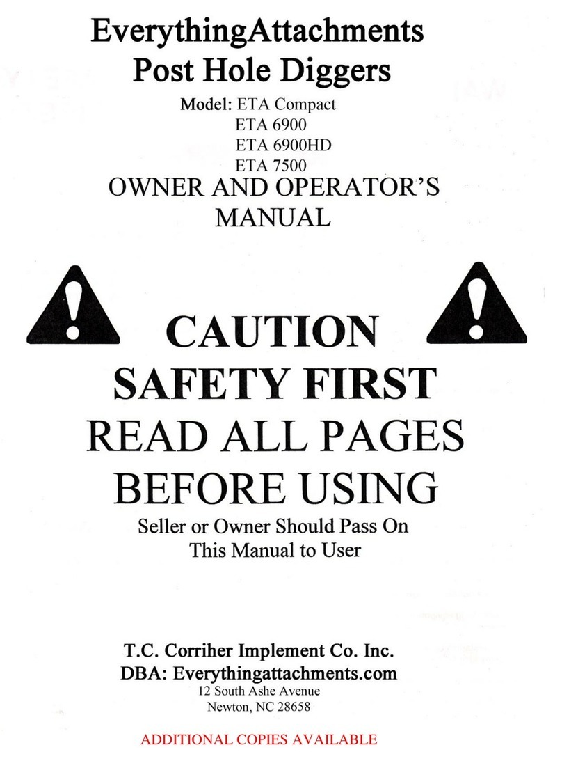 Everything Attachments ETA Compact Owner's and operator's manual