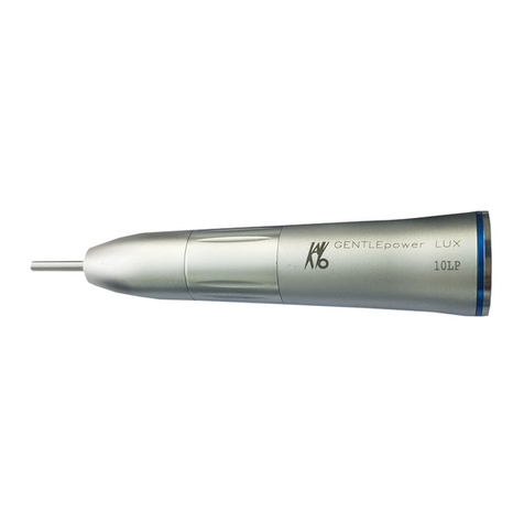 KaVo GENTLEpower LUX handpiece 10 LP User manual