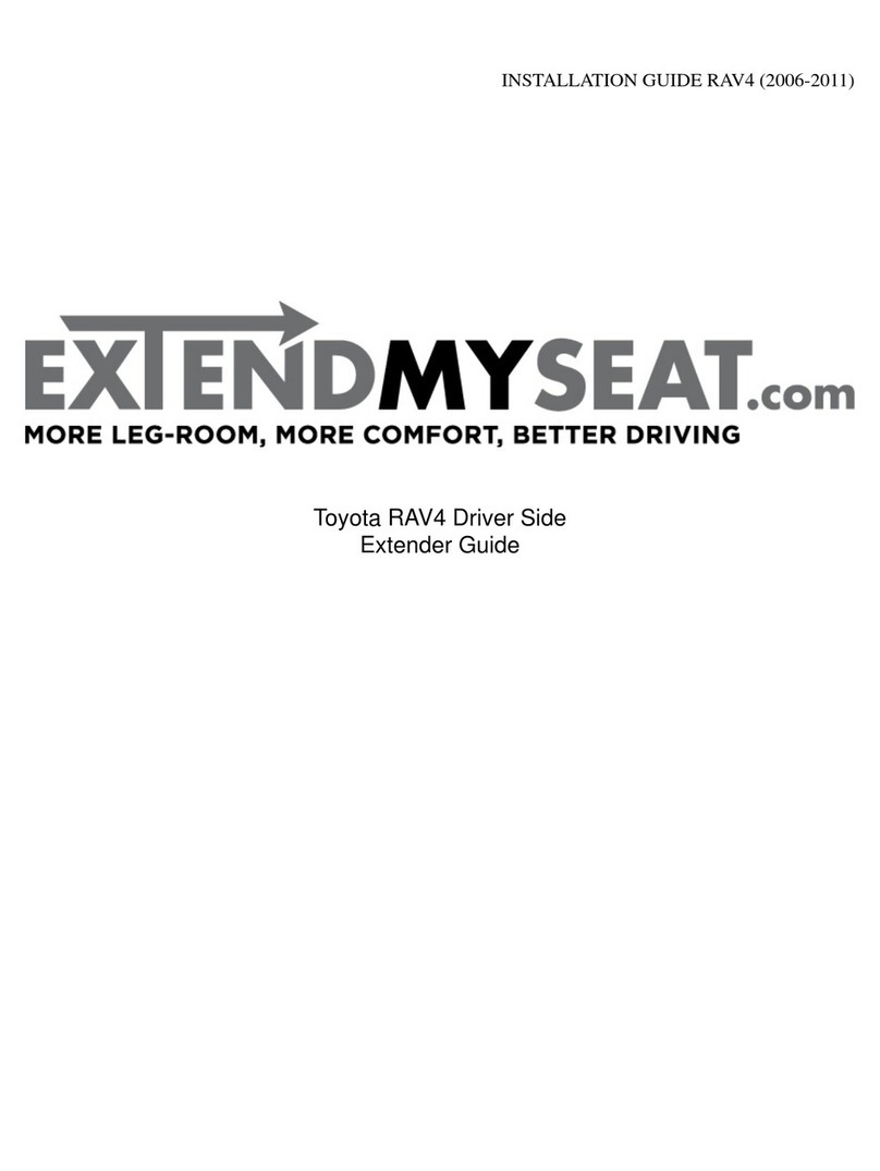 Extend My Seat RAV4-D installation guide Extend My Seat RAV4-D installation guide