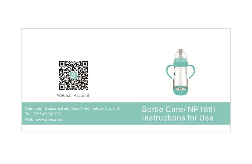 GEECARE Bottle Care Instructions for use