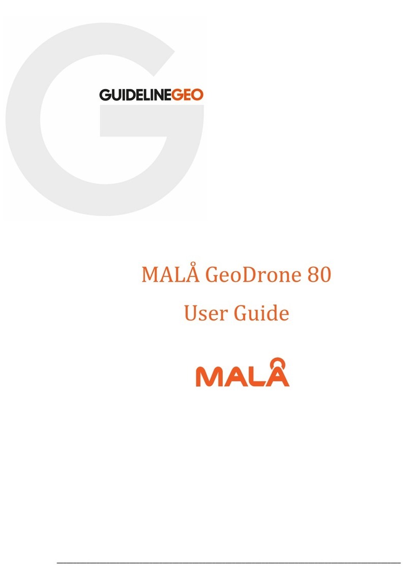 Guideline Geo MALA GeoDrone 80 user guide