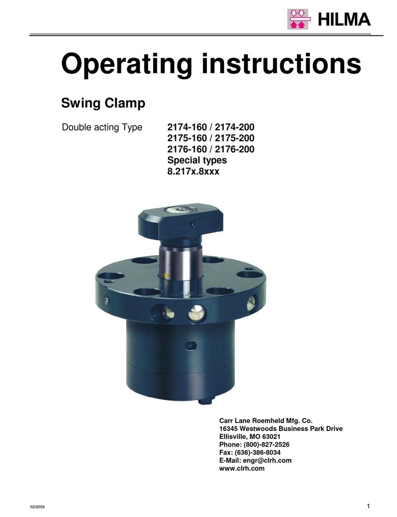 Hilma 2174-160 operating instructions