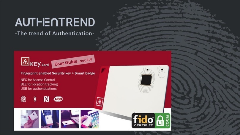 AuthenTrend ATKey.Card user guide AuthenTrend ATKey.Card user guide