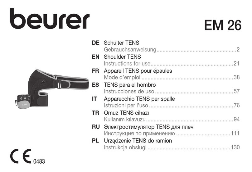 Beurer EM 26 User manual Beurer EM 26 User manual
