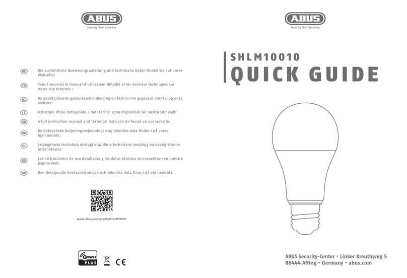 Abus SHLM10010 quick guide