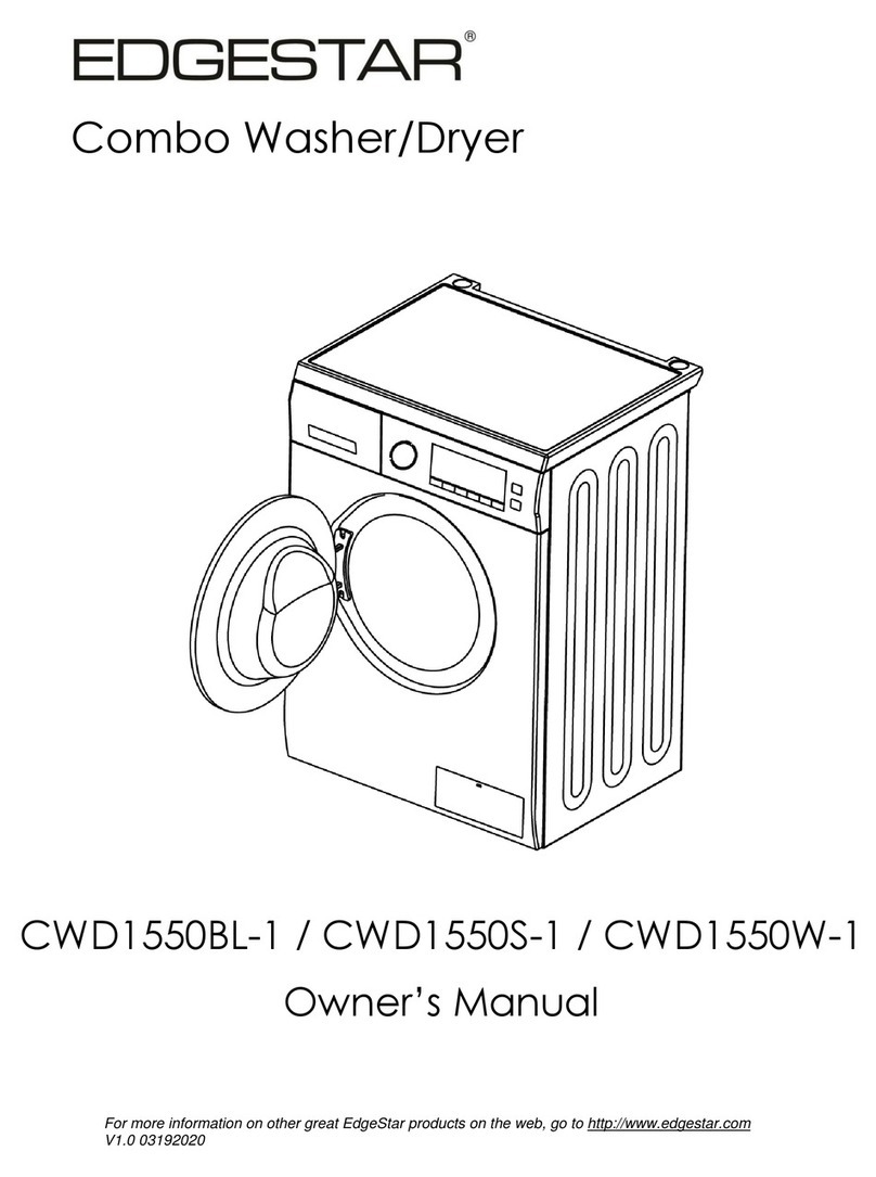 EdgeStar CWD1550BL-1 User manual EdgeStar CWD1550BL-1 User manual