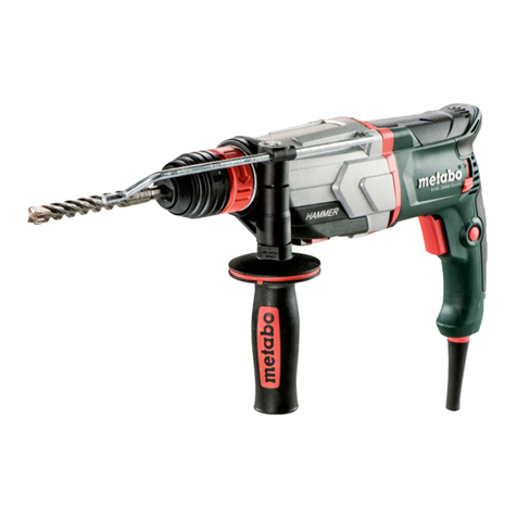 Metabo KHE 2660 Quick User manual