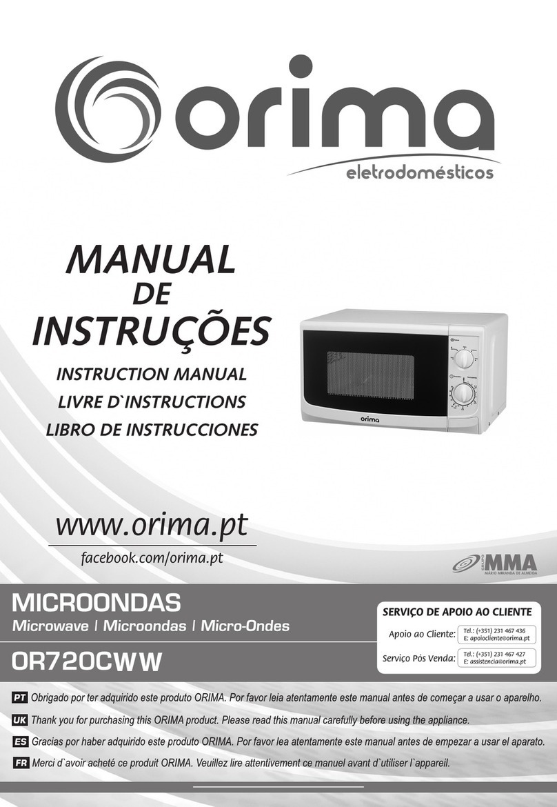Orima OR720CWW User manual
