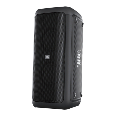 Harman JBL PARTYBOX 200 quick start guide