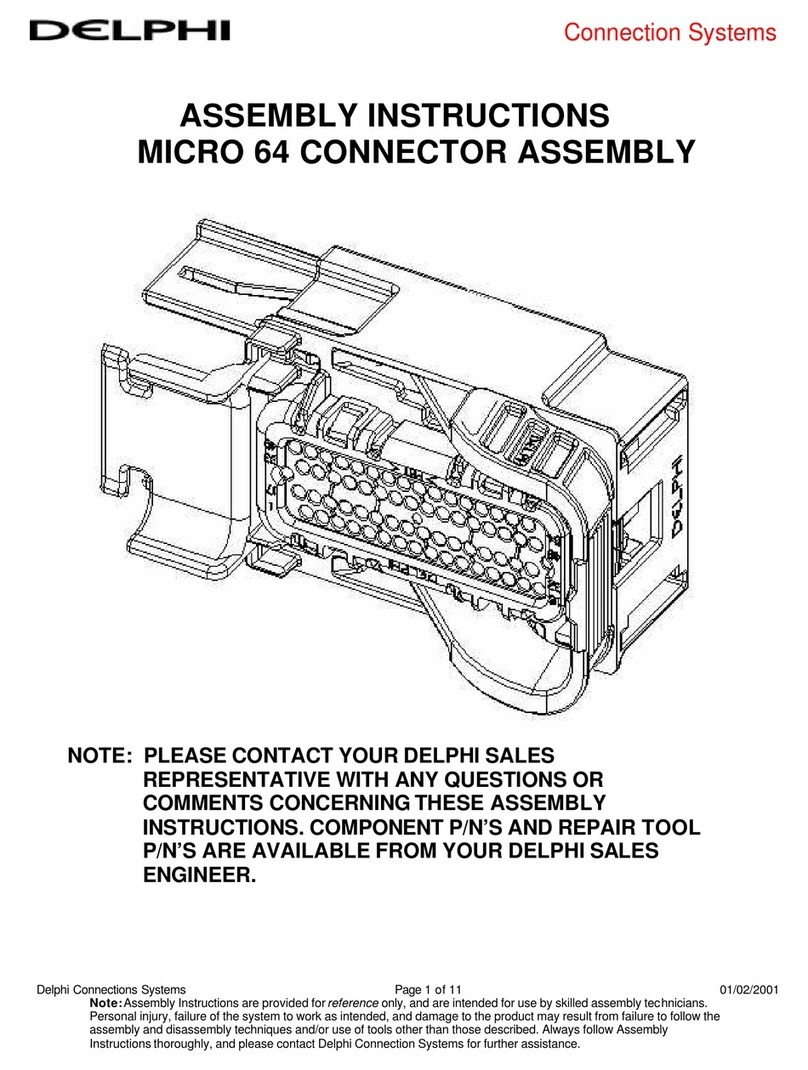 Delphi MICRO 64 Assembly instructions