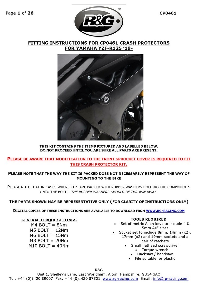 R&G CP0461 User manual