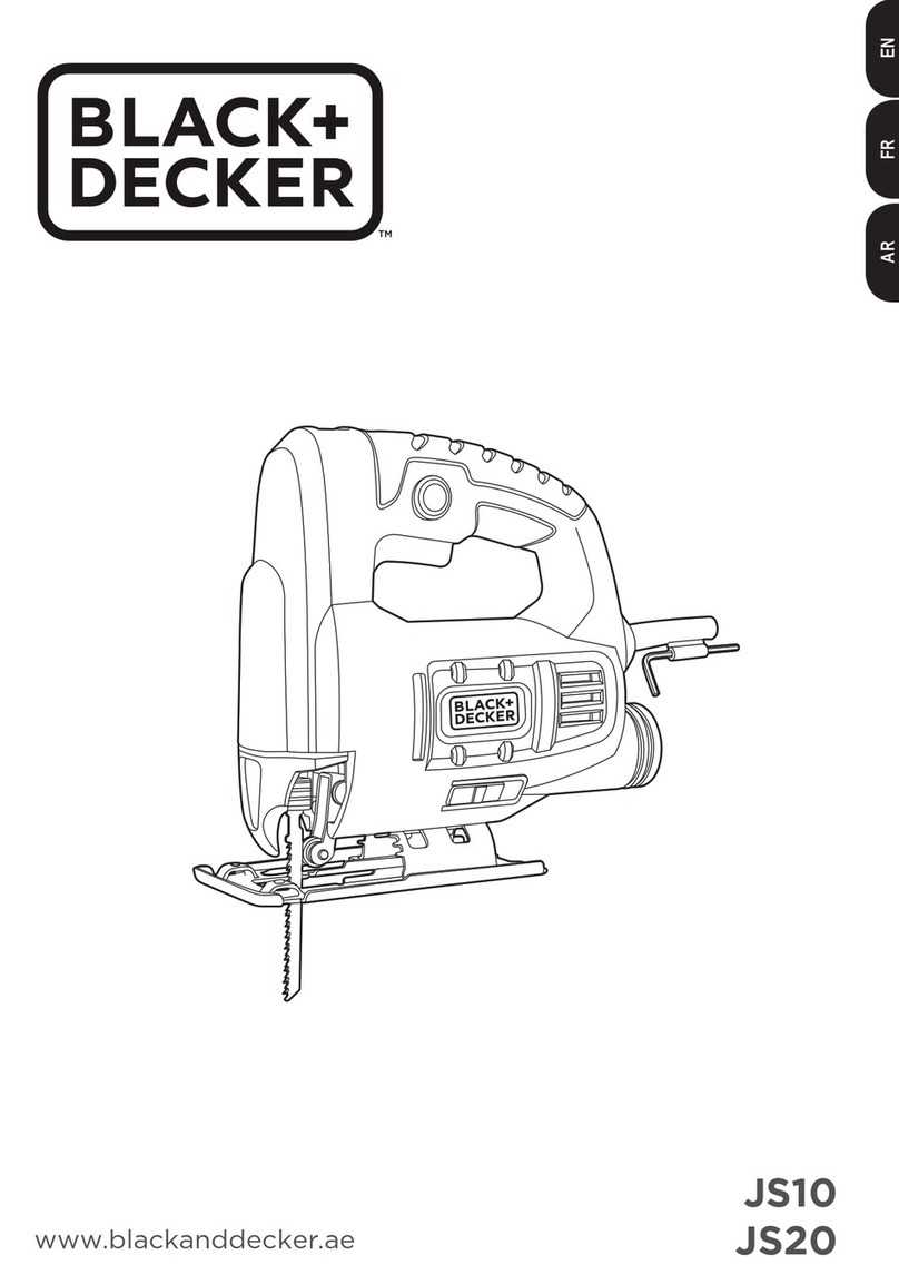Black & Decker JS10 Original instructions