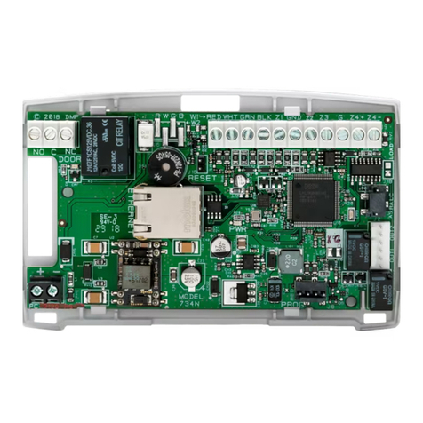 DMP Electronics 734N Series Installation guide DMP Electronics 734N Series Installation guide