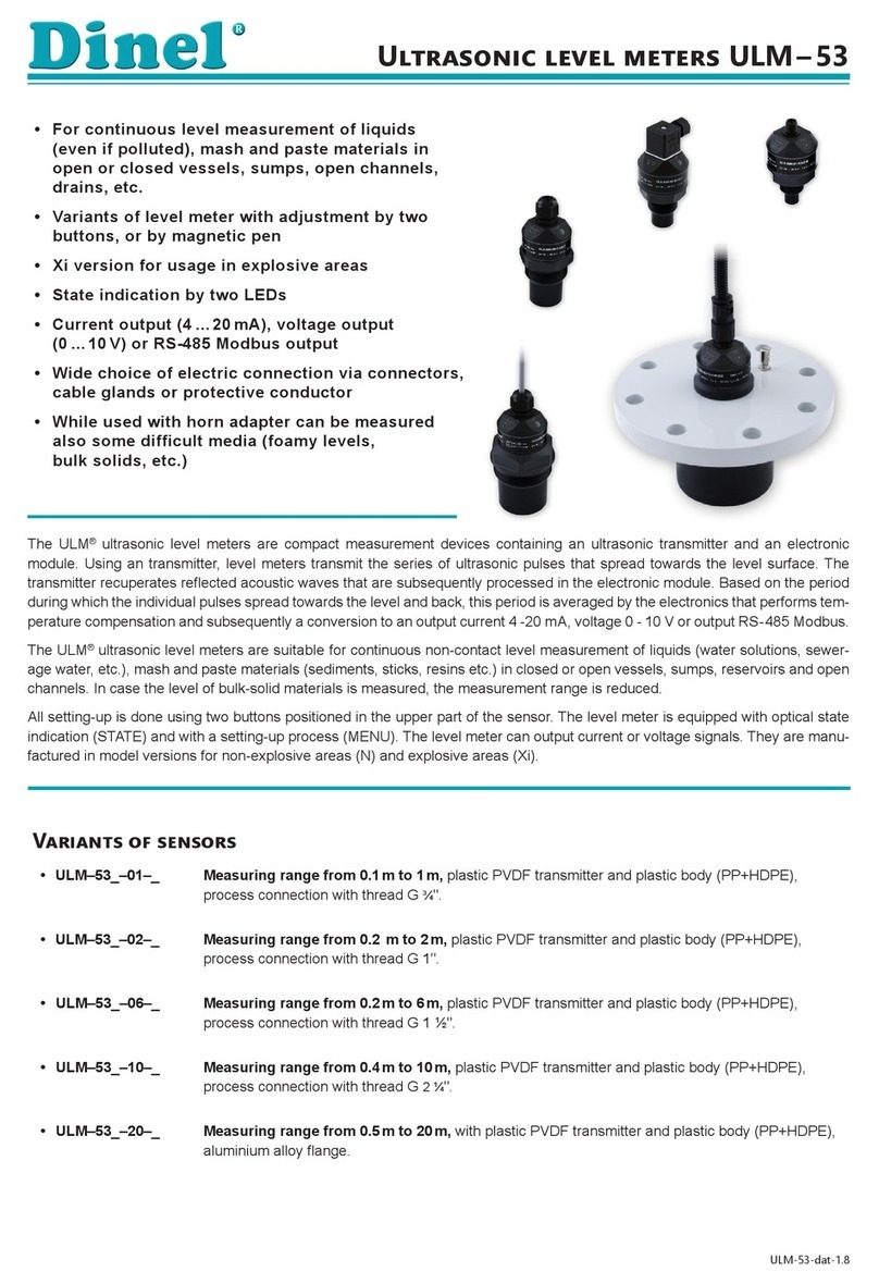 Dinel ULM-53 series User manual