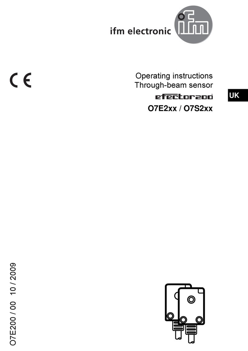 IFM Efector 200 O7E2 Series operating instructions