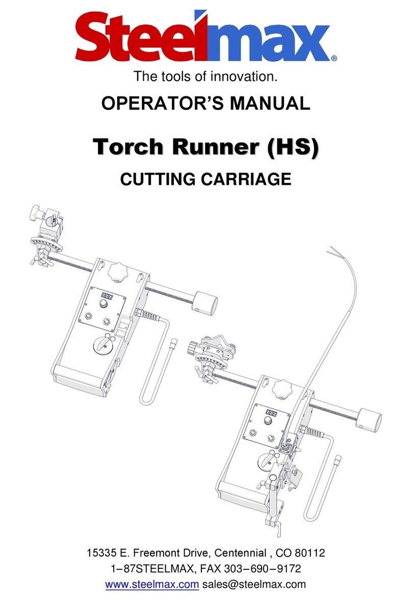 SteelMax Torch Runner Operator's manual