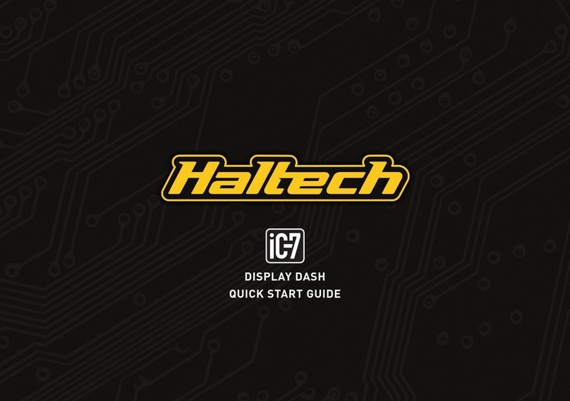 Haltech ic-7 User manual Haltech ic-7 User manual
