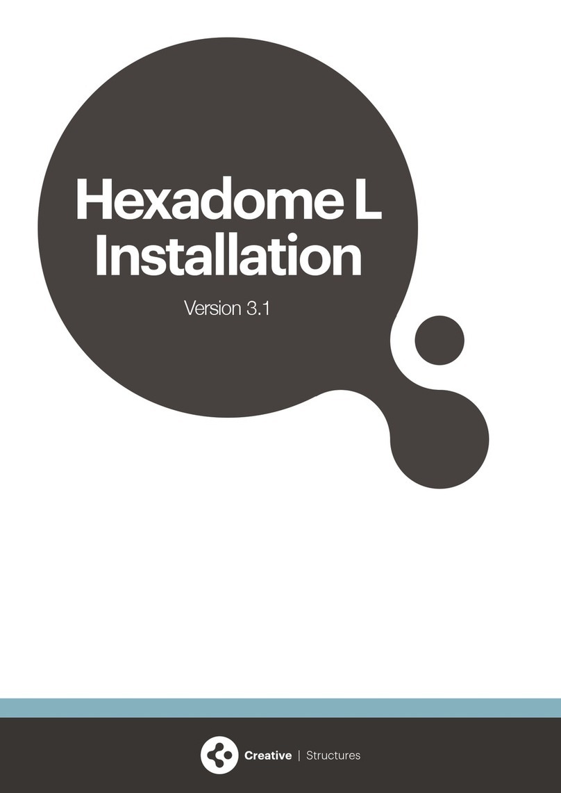 Creative Structures Hexadome L User manual Creative Structures Hexadome L User manual