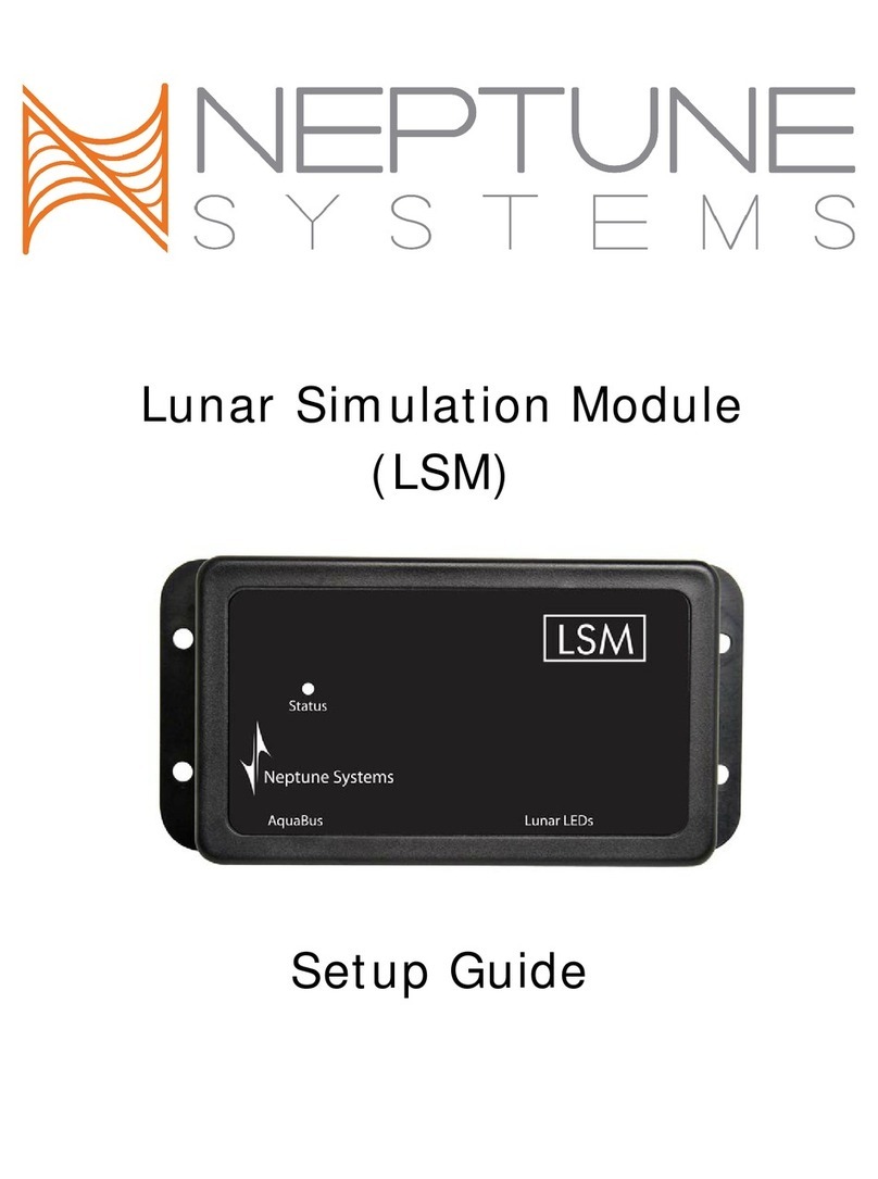 Neptune Systems Lunar Simulation Module User manual