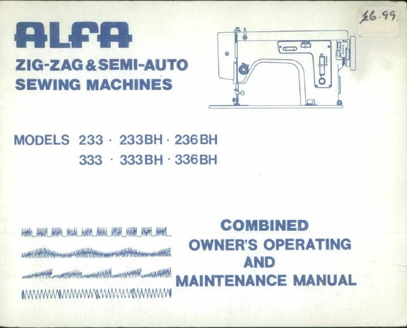 Alfa Network 233 Operation manual