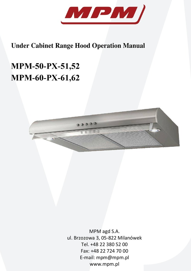 MPM MPM-50-PX-51 Operation manual