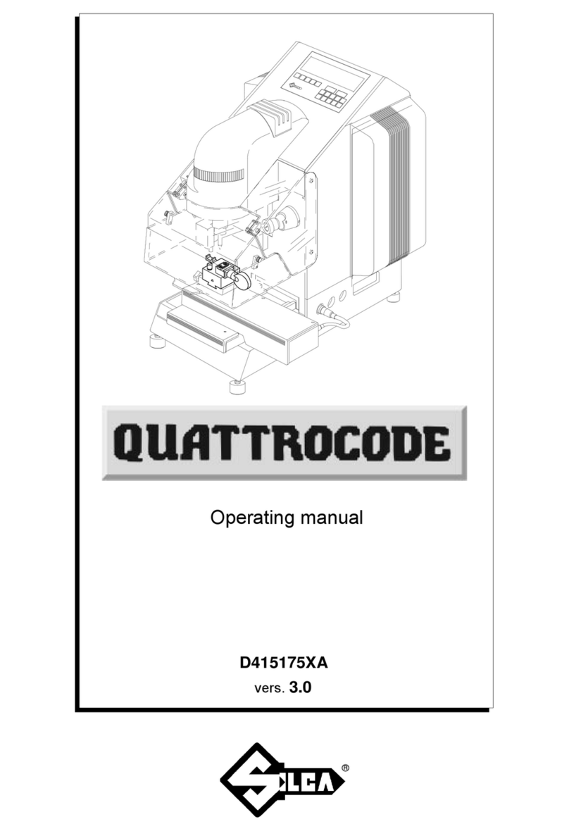 Silca Quattrocode operating manual