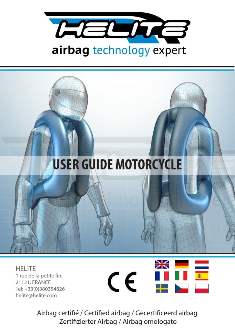 Helite AirNest user guide