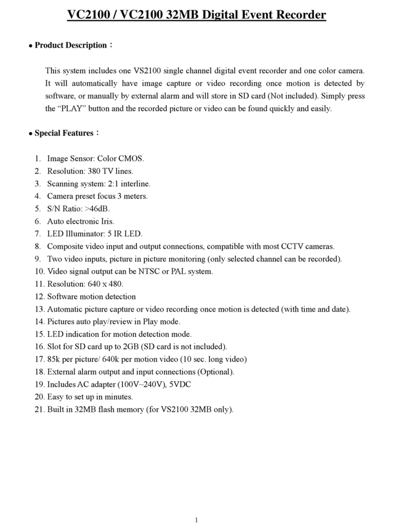 Voltek VC2100 instructions