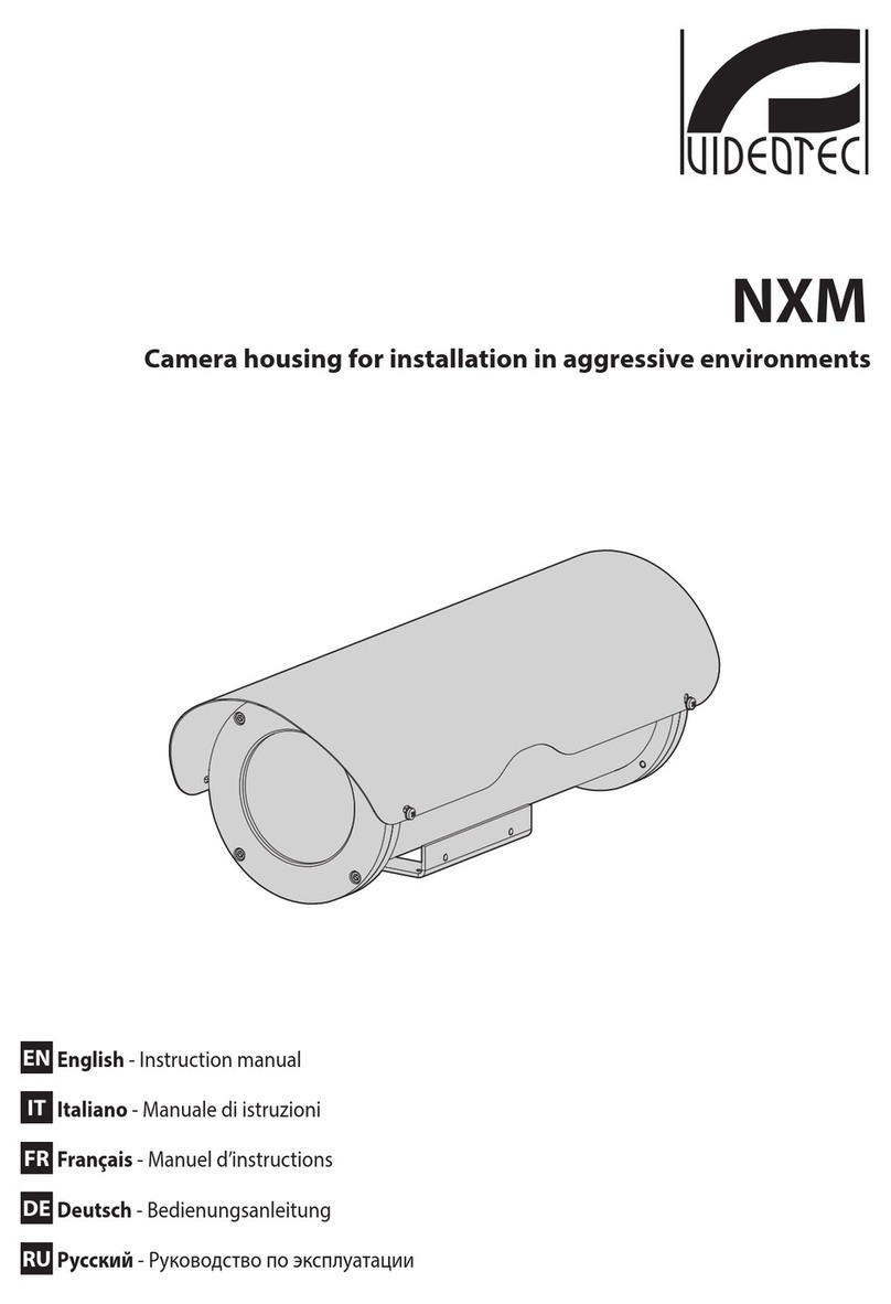 Videotec NXM User manual