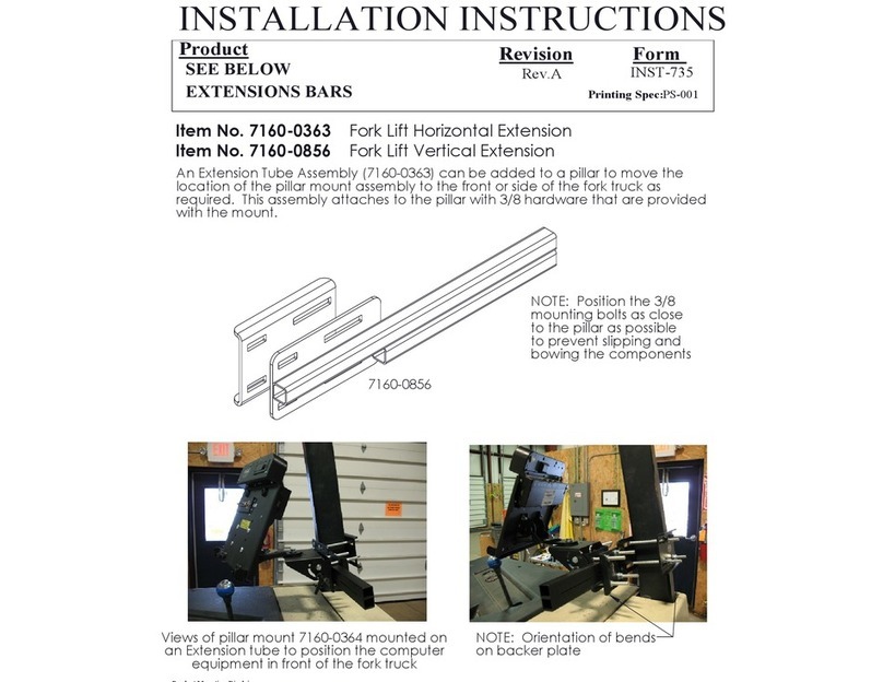 Gamber Johnson 7160-0363 installation instructions Gamber Johnson 7160-0363 installation instructions