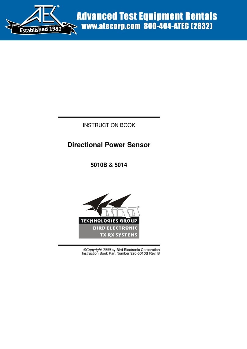 Bird Electronic 5010B Instruction book