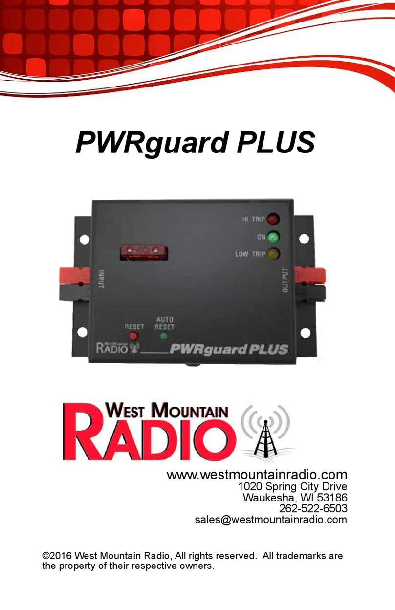 West Mountain Radio PWRguard PLUS User manual