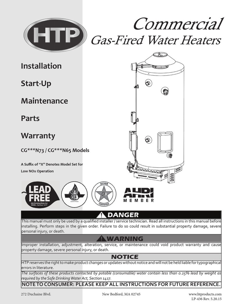 HTP CG N73 Series Installation manual