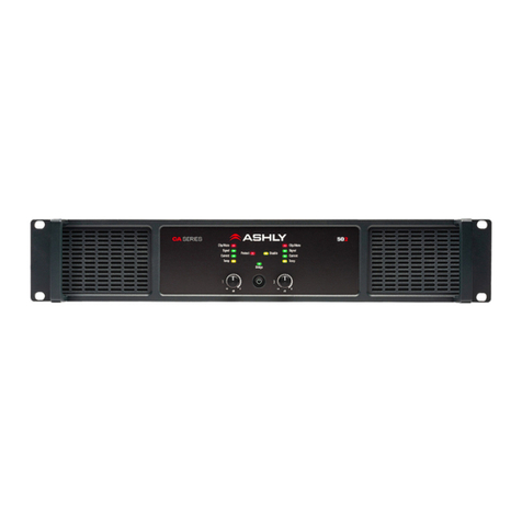 Ashly CA Series User manual