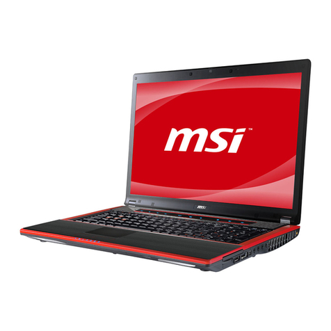 MSI GT740 User manual MSI GT740 User manual