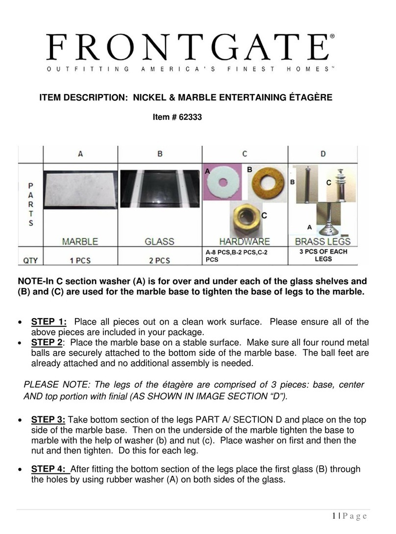 Frontgate 62333 manual