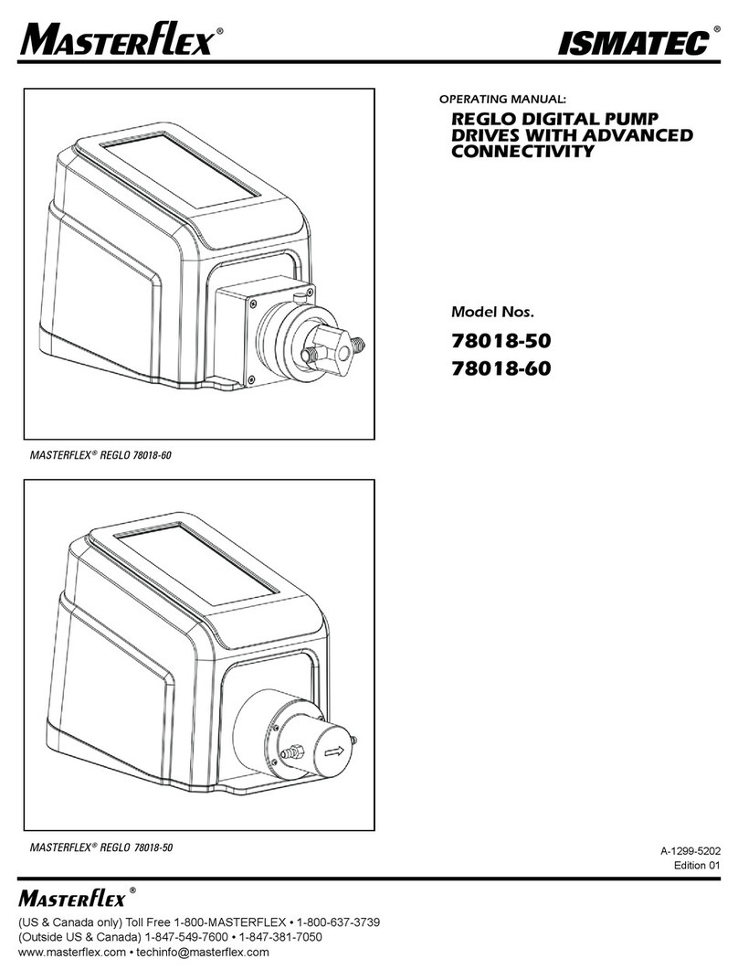 Masterflex ISMATEC 78018-50 User manual