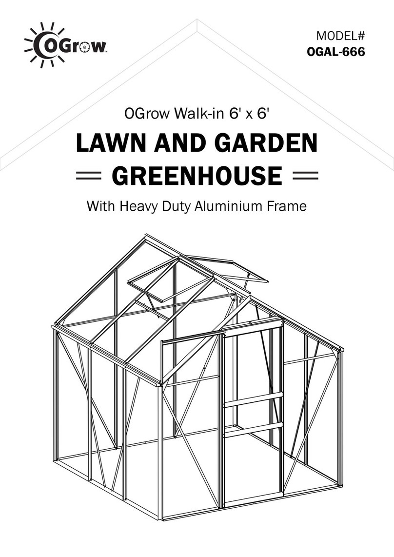 oGrow Walk-in OGAL-666 User manual oGrow Walk-in OGAL-666 User manual