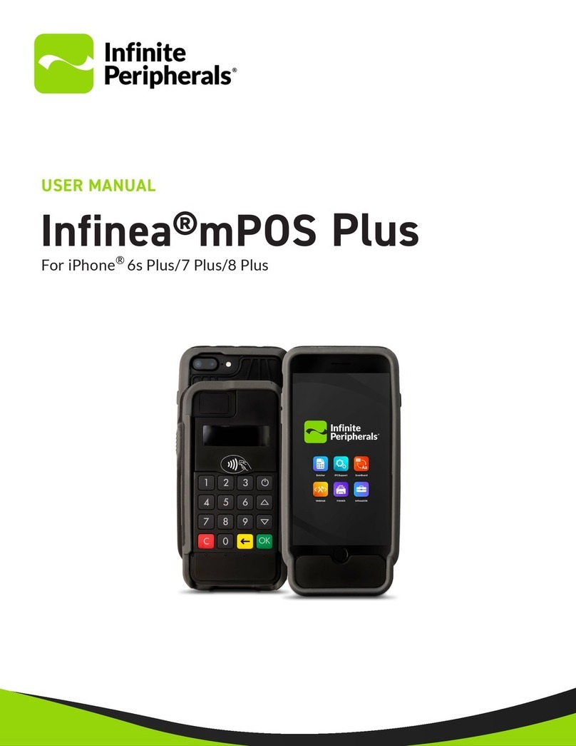 Infinite Peripherals Infinea mPOS Plus User manual