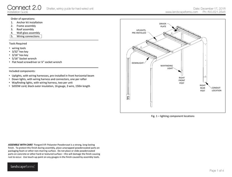 Landscape Forms Connect 2.0 User manual