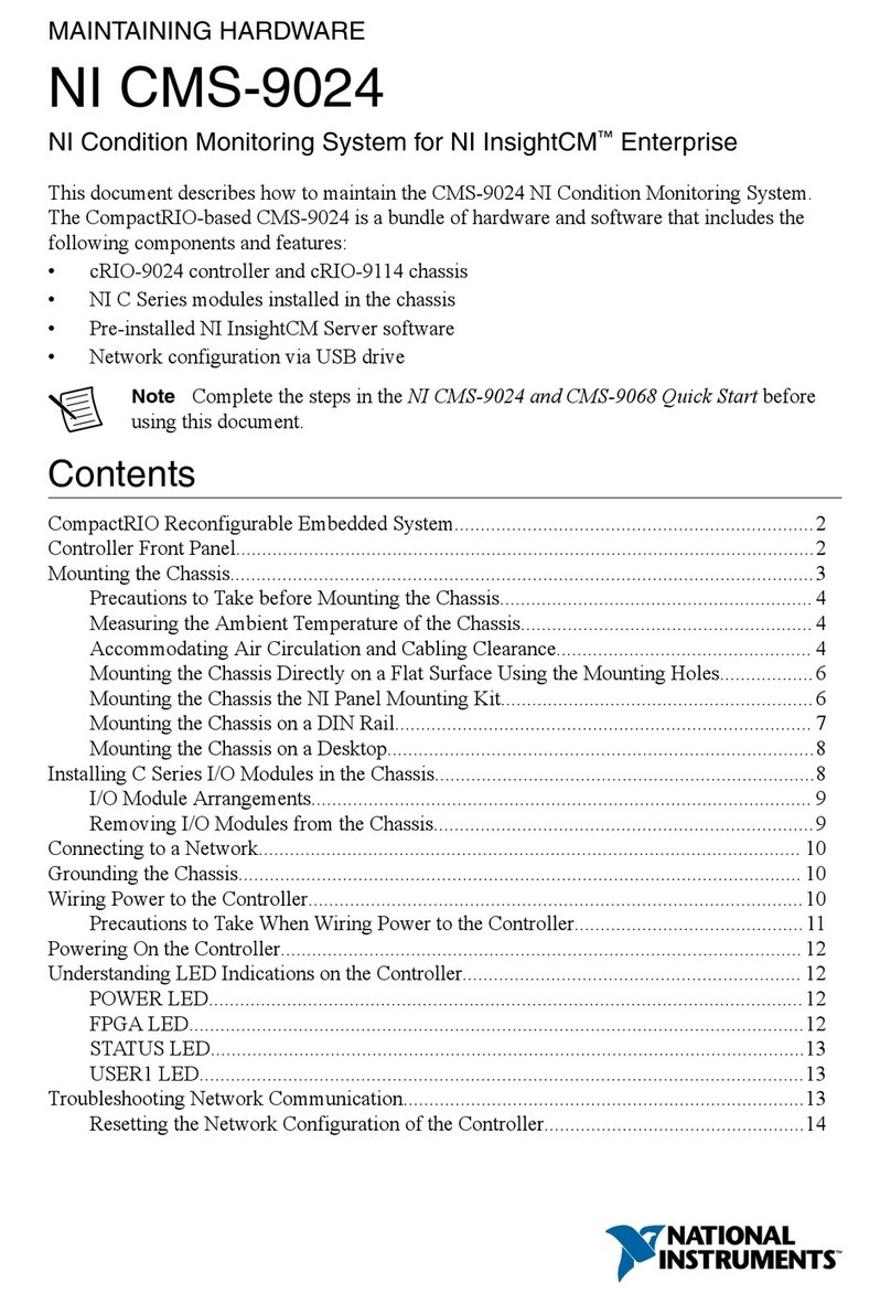 National Instruments CMS-9024 manual