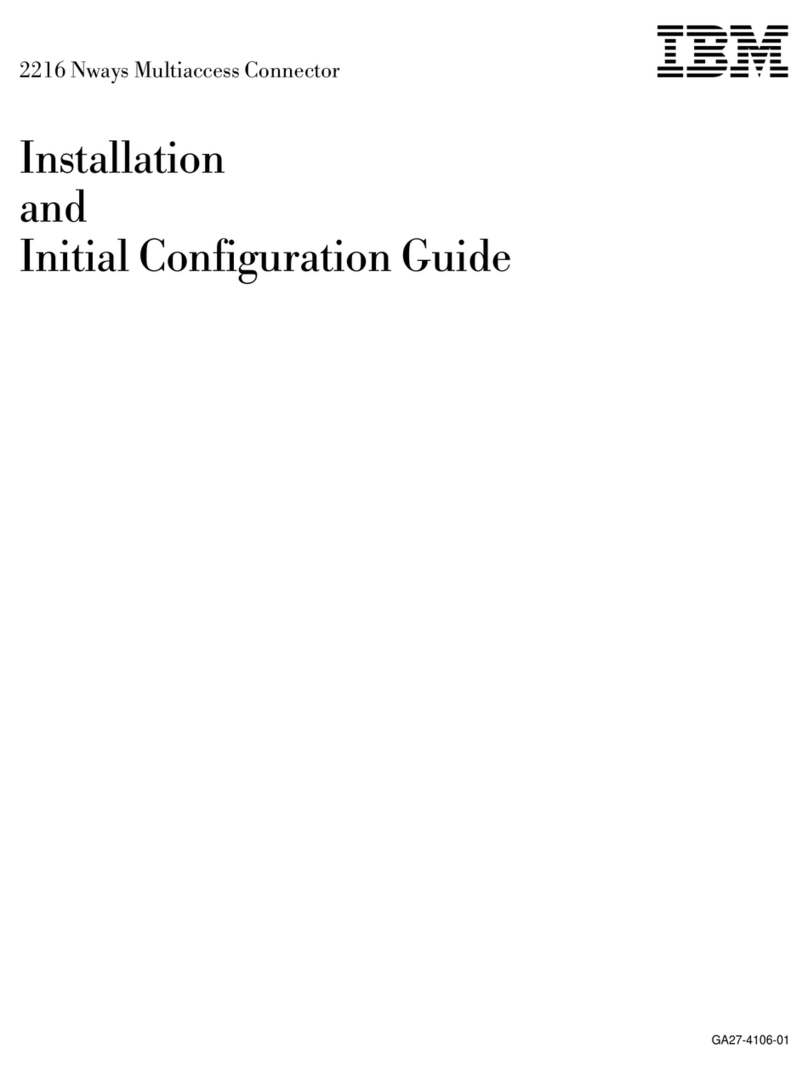 IBM Nways 2216 User manual