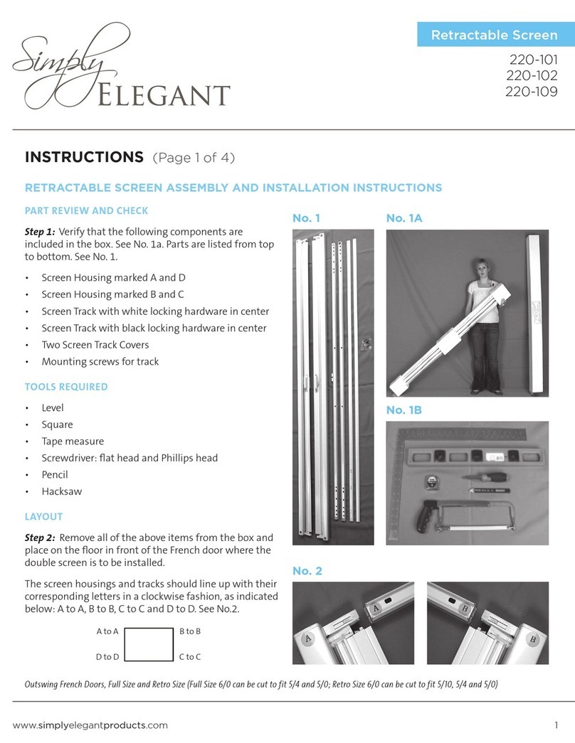 Simply Elegant 220-101 User manual